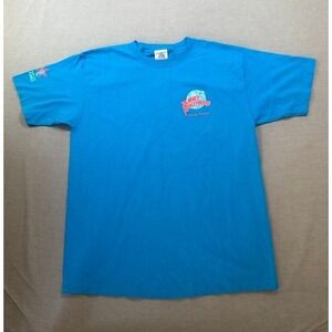 Vintage 1991 Planet Hollywood‎ Arnold Schwarzenegger Inner-City Games T-Shirt L